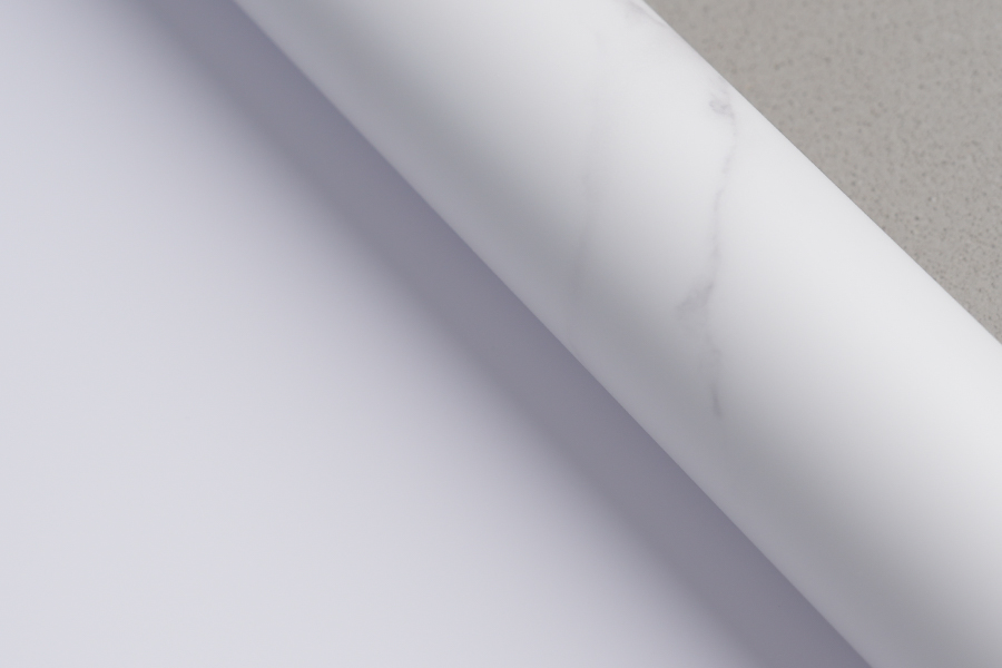 Marmor Alba PVC Typographia Decorative Film